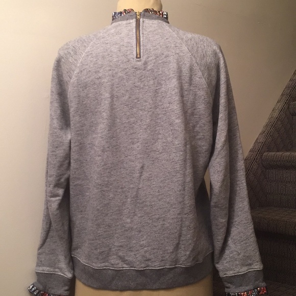 J Crew ruffled sweatshirt - Picture 6 of 7